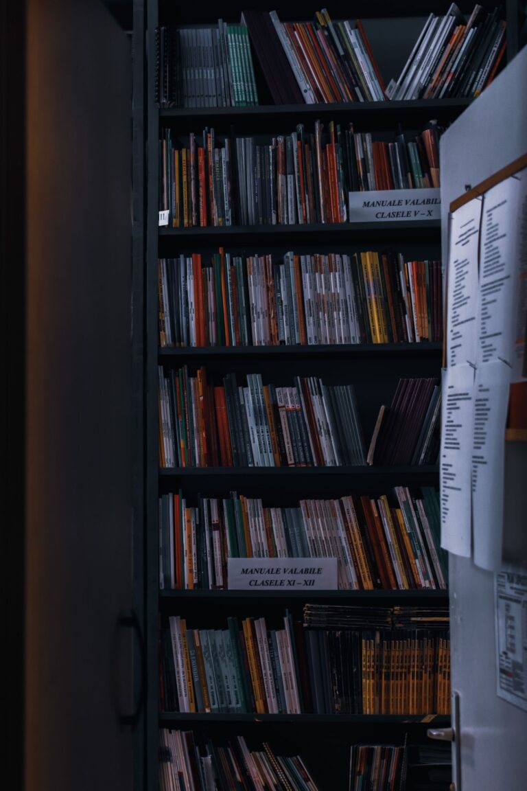 Library Shelves Warm