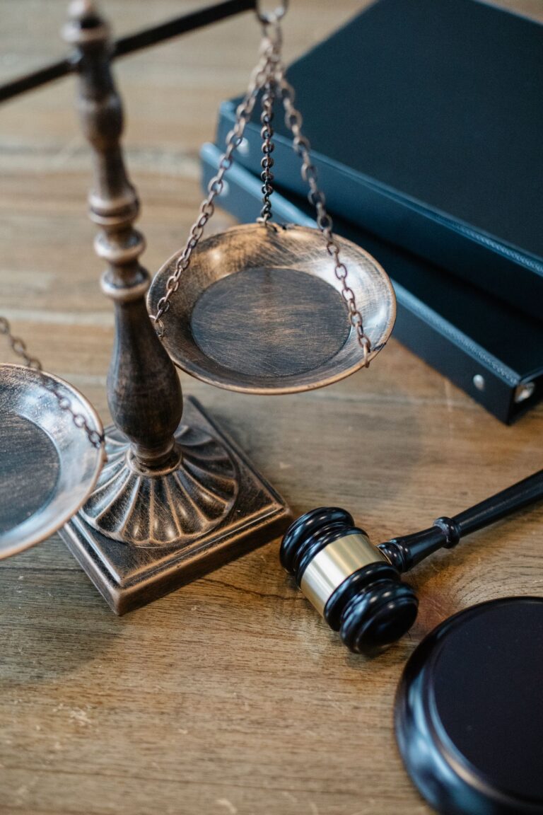Scales Gavel Books Wood
